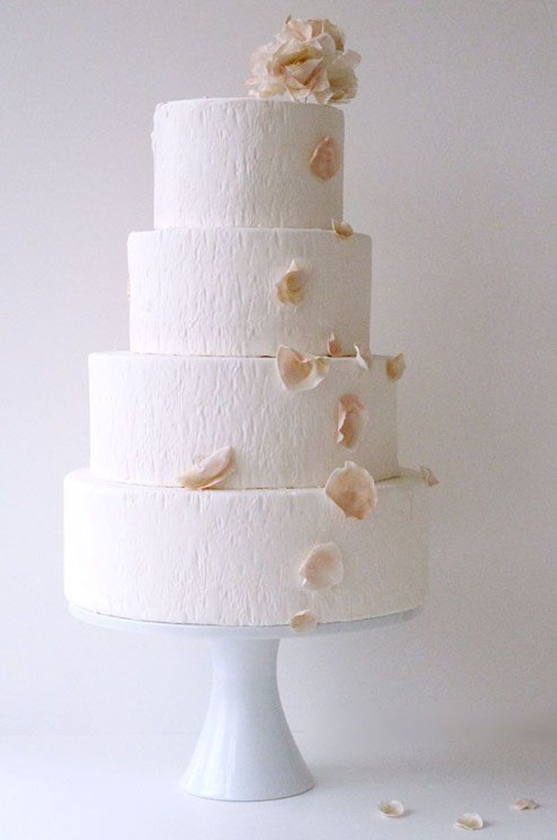 Белые свадебные торты - a982