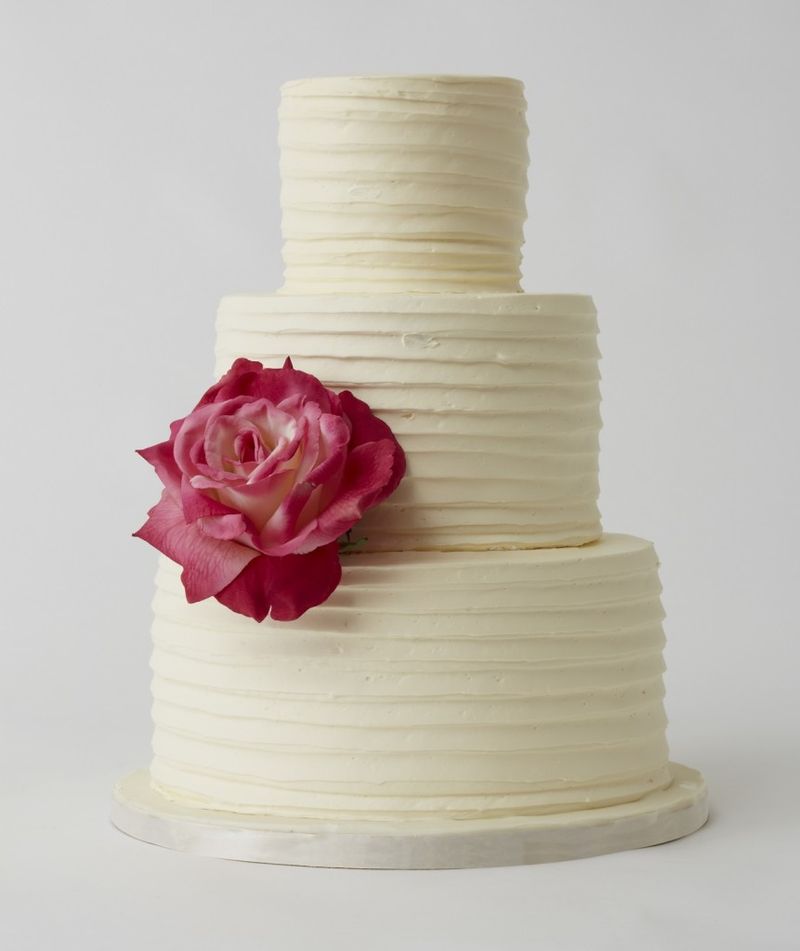 Белые свадебные торты - a988